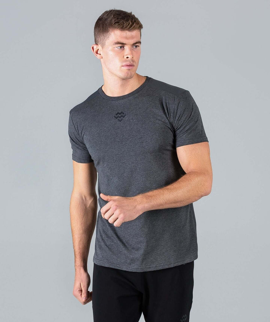 HyperFit V3 T-Shirt (Titanium) - Machine Fitness