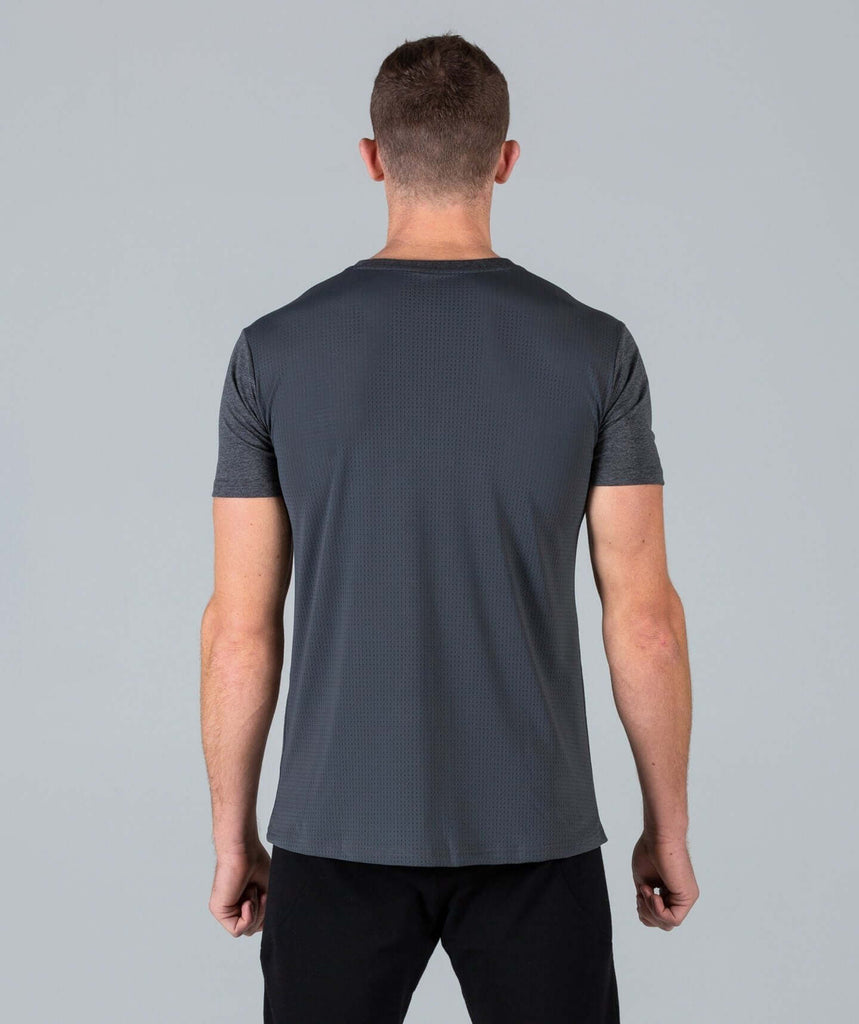 HyperFit V3 T-Shirt (Titanium) - Machine Fitness