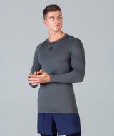 Rush Base Layer Long Sleeve (Grey) - Machine Fitness