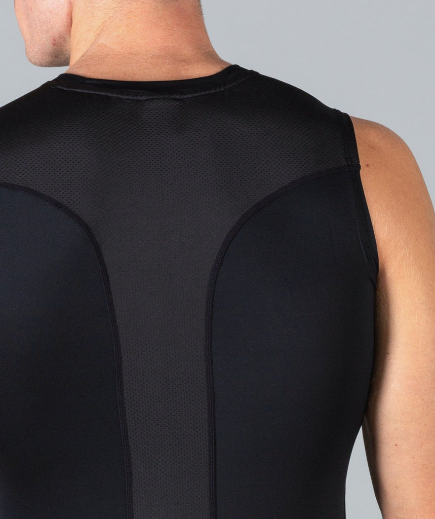 Rush Base Layer Tank (Black) - Machine Fitness