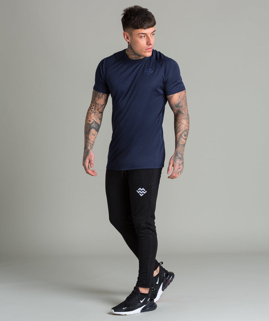 Strike T-Shirt (Navy) - Machine Fitness